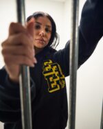 Ere Studios Locked Up Zipper Hoodie Schwarz (2)