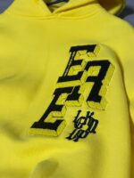 Ere Studios Locked Up Zipper Hoodie Yellow (1)