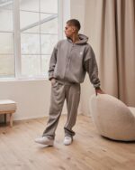 Ere Studios Neue Doppelschicht Tracksuit Formel Grau (1)