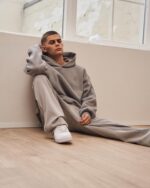 Ere Studios Neue Doppelschicht Tracksuit Formel Grau (2)