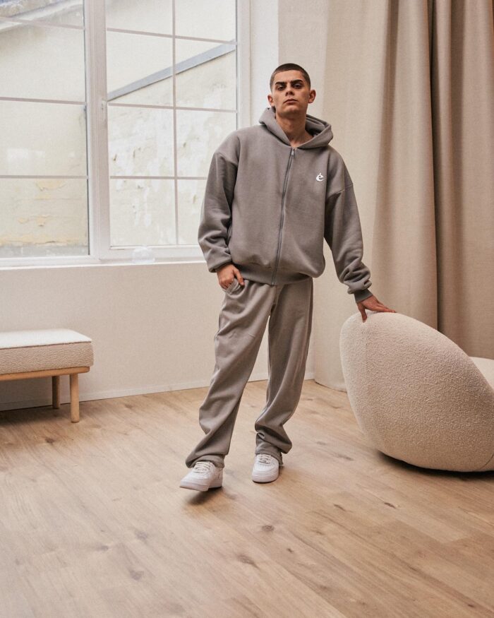 Ere Studios Neue Doppelschicht Tracksuit Formel Grau (3)